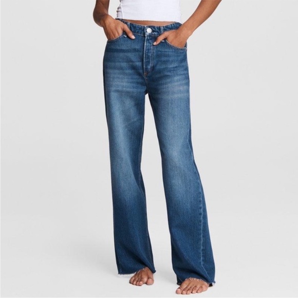Rag & Bone NWOT Jeans in Jasper (mid-blue) Sz 24 - Picture 11 of 14